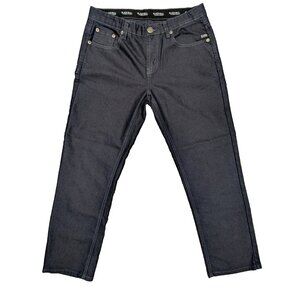 Black Bull Men's Jeans Size 34 Stretch Denim Dark Blue Authentic Style